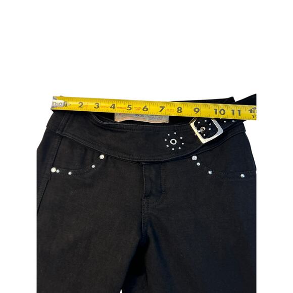 Vanilla Jeans Made in Peru Women's Black Juniors Size 1 Western - Picture 5 of 7